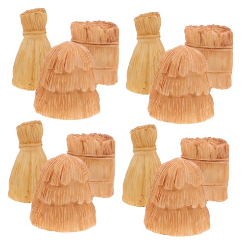 Vaguelly 12 Stück Teiliges Mini strohballen Stützfuß Realistische Mini heuballen für Puppenhaus Dekoration Herbstliche Bauernhof gartendeko Vielfältige Formen für DIY Herbst Halloween deko Vaguelly 12 Stück Teiliges Mini strohballen Stützfuß Realistische Mini heuballen für Puppenhaus Dekoration Herbstliche Bauernhof gartendeko Vielfältige Formen für DIY Herbst Halloween deko von Vaguelly