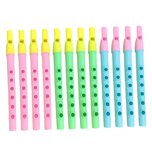 Vaguelly 12 Stück Teiliges Set Bunte Blockflöte für Anfänger Musikinstrument für Üben und Leicht zu Handhabendes Kunststoffinstrument Zufällige Farbe Vaguelly 12 Stück Teiliges Set Bunte Blockflöte für Anfänger Musikinstrument für Üben und Leicht zu Handhabendes Kunststoffinstrument Zufällige Farbe von Vaguelly