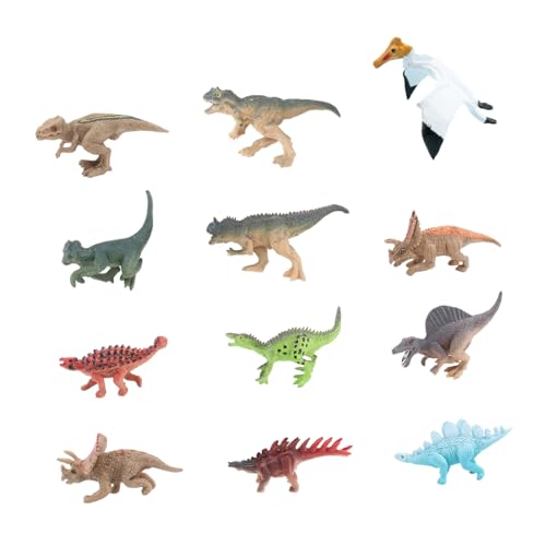 Vaguelly 12 Stück Teiliges Set Realistischer Dinosaurier Figuren Lernspielzeug für des Wissens Mini Dekoration für Zuhause Vaguelly 12 Stück Teiliges Set Realistischer Dinosaurier Figuren Lernspielzeug für des Wissens Mini Dekoration für Zuhause von Vaguelly