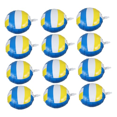 Vaguelly 12 Stück Teiliges Volleyball Folienballon Reißfest Realistisch Robust Volleyball Partydeko Sportfeiern Team Events Geburtstag Geschenkaccessoires Vaguelly 12 Stück Teiliges Volleyball Folienballon Reißfest Realistisch Robust Volleyball Partydeko Sportfeiern Team Events Geburtstag Geschenkaccessoires von Vaguelly