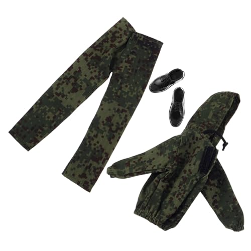 Vaguelly 12 Zoll Puppe Camo Hose Und Jacke Tops Outfits Junge Puppe Armee Kostüm Disfraz Soldado Soldat Junge Kostüm Armee Uniform Outfit Mit Schuhen Olivgrün Vaguelly 12 Zoll Puppe Camo Hose Und Jacke Tops Outfits Junge Puppe Armee Kostüm Disfraz Soldado Soldat Junge Kostüm Armee Uniform Outfit Mit Schuhen Olivgrün von Vaguelly