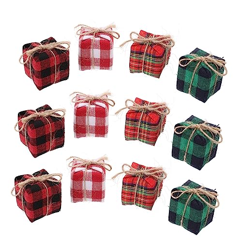 Vaguelly 12-teilige Boxen Simulierter Weihnachtsdekoration Anhänger Weihnachten Häuser Puppenhaus-weihnachtsdekorationen Plüsch Ornament Material Kind Zubehör Drinnen Schaum Vaguelly 12-teilige Boxen Simulierter Weihnachtsdekoration Anhänger Weihnachten Häuser Puppenhaus-weihnachtsdekorationen Plüsch Ornament Material Kind Zubehör Drinnen Schaum von Vaguelly