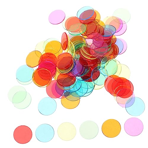 Vaguelly 120 Stück Bingo-Chips Zähler Für Mathe Enthalten Blau Rot Schalter Vorschul-Bingo Party Bingochips Für Bingospiele Spielzähler Zähler Für Spiele von Vaguelly