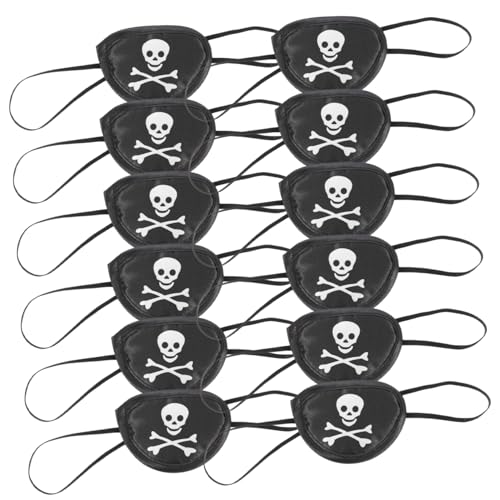 Vaguelly 12St Bausatz Grabtopf schwarzes Zellophan Auge für Fest Greifer augenmaske halloween kinderkostüme eyepatches Cosplay-Augenklappen Halloween-Party-Ornament Satin Black Vaguelly 12St Bausatz Grabtopf schwarzes Zellophan Auge für Fest Greifer augenmaske halloween kinderkostüme eyepatches Cosplay-Augenklappen Halloween-Party-Ornament Satin Black von Vaguelly