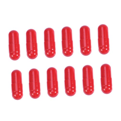 Vaguelly 12St Halloween-Requisite Halloween mitgebsel Halloween oblaten fakeblood aprilscherze Theaterblut gefälschte Kapseln rote Gesichtsfarbe gefälschte Pillen falsches Make-up Vaguelly 12St Halloween-Requisite Halloween mitgebsel Halloween oblaten fakeblood aprilscherze Theaterblut gefälschte Kapseln rote Gesichtsfarbe gefälschte Pillen falsches Make-up von Vaguelly