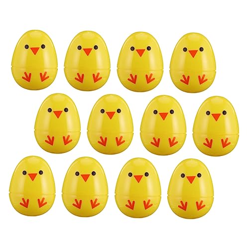 Vaguelly 12stücke Osterküken Eier Füllbare Ostereier Für Spiele Und Überraschungen Zu Ostern Hochwertige Dekoration Für Familie Vaguelly 12stücke Osterküken Eier Füllbare Ostereier Für Spiele Und Überraschungen Zu Ostern Hochwertige Dekoration Für Familie von Vaguelly