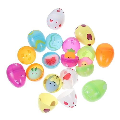 Vaguelly 12St Osterei-Set easter teigroller ostern Ostergeschenk für Ostereier squeeze toys entzückende mit ostern gefüllte eier osterauto Ostereier-Boxen Plastik Vaguelly 12St Osterei-Set easter teigroller ostern Ostergeschenk für Ostereier squeeze toys entzückende mit ostern gefüllte eier osterauto Ostereier-Boxen Plastik von Vaguelly