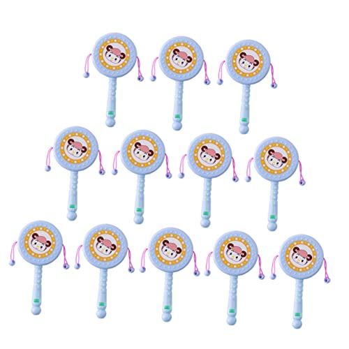 Vaguelly 12St Pfeife rasseln -Handrassel Rasseltrommel Affen-Trommel- interaktives kinderinstrumente Toys Schüttelndes Rasselspielzeug -Lernspielzeug Abs Vaguelly 12St Pfeife rasseln -Handrassel Rasseltrommel Affen-Trommel- interaktives kinderinstrumente Toys Schüttelndes Rasselspielzeug -Lernspielzeug Abs von Vaguelly