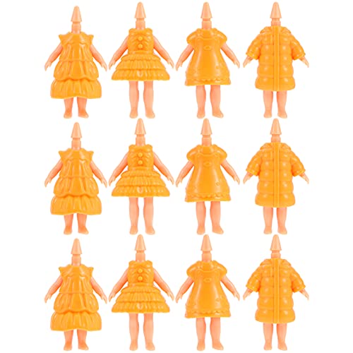 Vaguelly 12St Puppenkörper für kinderspielzeug Children Toys Toy Set Mädchen Puppenträger Körperzubehör für Puppen Puppenzubehör selber Machen Plastik Orange Vaguelly 12St Puppenkörper für kinderspielzeug Children Toys Toy Set Mädchen Puppenträger Körperzubehör für Puppen Puppenzubehör selber Machen Plastik Orange von Vaguelly