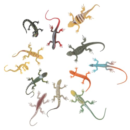 Vaguelly 12Stücke Teiliges Realistischer Eidechsen Spielzeuge Lebensechte Gecko Figuren für Partys Dekoration und Trickspielzeuge für Sammler Vaguelly 12Stücke Teiliges Realistischer Eidechsen Spielzeuge Lebensechte Gecko Figuren für Partys Dekoration und Trickspielzeuge für Sammler von Vaguelly