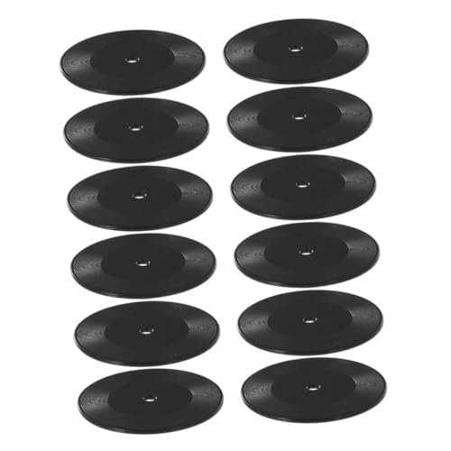Vaguelly 12Stücke Vinyl Schallplatten für Puppenhaus Realistische Retro Dekoration für DIY Küchenzubehör im Stil Kreative Miniaturprojekte Vaguelly 12Stücke Vinyl Schallplatten für Puppenhaus Realistische Retro Dekoration für DIY Küchenzubehör im Stil Kreative Miniaturprojekte von Vaguelly