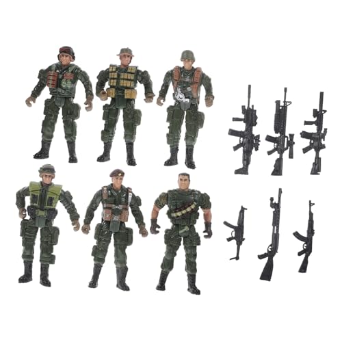 Vaguelly 12er Set Miniatur Soldaten Figuren Modell Detailgetreue Antiterrorkrieg Soldaten Olivgrün Für Sandkasten Layouts Und Desktop Dekoration Vaguelly 12er Set Miniatur Soldaten Figuren Modell Detailgetreue Antiterrorkrieg Soldaten Olivgrün Für Sandkasten Layouts Und Desktop Dekoration von Vaguelly