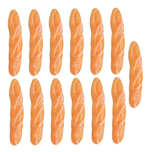 Vaguelly 13 Teiliges Mini Brotset Simulation Von Baguette Dekorationen Für Puppenhäuser DIY Miniatur Brotornamente Perfekte Wohnaccessoires Für Kreative Bastelprojekte von Vaguelly