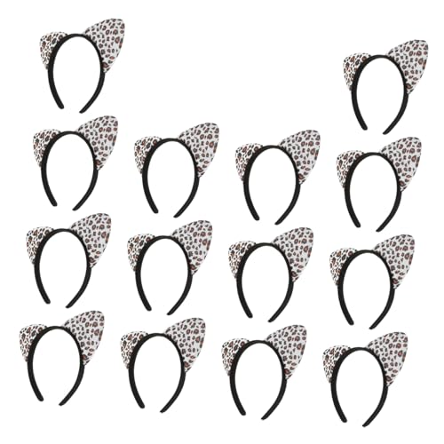 Vaguelly 14 Stück Teiliges Leoparden katzenohren Stirnband Kreatives Party Haarband für Damen und Bequemes Langlebiges Karneval Kostüm Zubehör für Cosplay Geburtstage und Festliche Anlässe Vaguelly 14 Stück Teiliges Leoparden katzenohren Stirnband Kreatives Party Haarband für Damen und Bequemes Langlebiges Karneval Kostüm Zubehör für Cosplay Geburtstage und Festliche Anlässe von Vaguelly