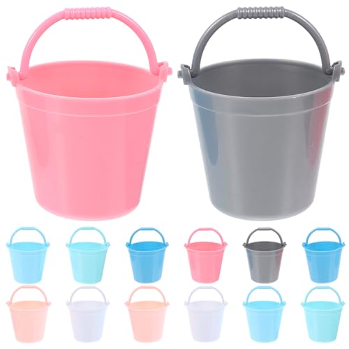 Vaguelly 14 Stück Wasser Eimer für Teilig Eimer für Strand und Garten Sicher und Leicht für Kreative Spiele und Dekoration von Vaguelly