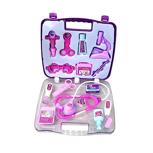 Vaguelly Realistisches Arztset-Spielzeug für Kleinkinder 14-teilig Jungen und Mädchen Arztspielzeug Rollenspiel-Set Aufbewahrungskoffer Alter 3 Vaguelly Realistisches Arztset-Spielzeug für Kleinkinder 14-teilig Jungen und Mädchen Arztspielzeug Rollenspiel-Set Aufbewahrungskoffer Alter 3 von Vaguelly