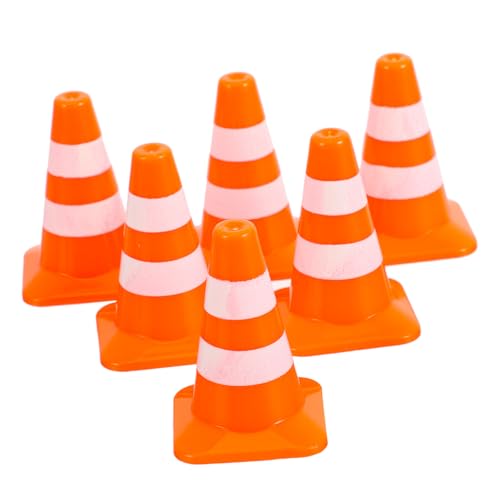 Vaguelly 14st Verkehrszeichen- Straßenparkschilder Block Verkehrskegel Kleine Spielzeugleitkegel Miniaturkegel Mini-spielzeugkegel Netz Konstruktionsspielzeug Orange Abs Vaguelly 14st Verkehrszeichen- Straßenparkschilder Block Verkehrskegel Kleine Spielzeugleitkegel Miniaturkegel Mini-spielzeugkegel Netz Konstruktionsspielzeug Orange Abs von Vaguelly