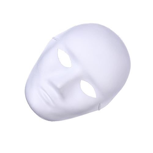 Vaguelly DIY Weiße Papiermaske Zum Ausmalen Für Halloween Gruselige Vollmaske Für änner Hip Hop Tanz Cosplay Maskerade Party Und Kostüme Für Erwachsene Vaguelly DIY Weiße Papiermaske Zum Ausmalen Für Halloween Gruselige Vollmaske Für änner Hip Hop Tanz Cosplay Maskerade Party Und Kostüme Für Erwachsene von Vaguelly