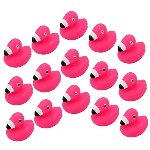 Vaguelly 15 Stück Mini Bad klein Karikatur quietschend Water Toys for Beach Toys for Pool Toys for Bath Toys -Dusche-Versorgung Wasserspielung Vinyl von Vaguelly