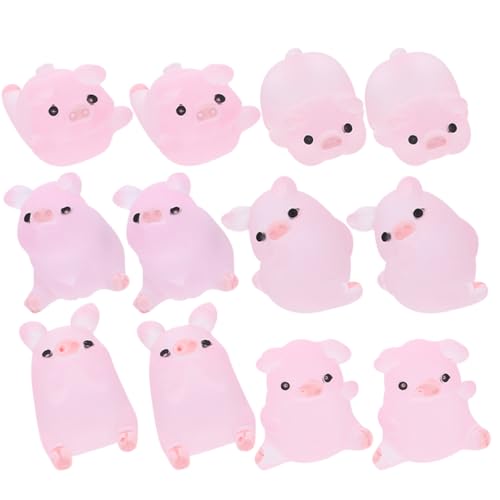 Vaguelly 15 Stück Ornamente aus Harz winzig klein Puppenhaus Terrarientier Feengartenschwein hängend entzückende Figur Mikrolandschaftsornament Mini-Schweinchen-Modell Rosa Vaguelly 15 Stück Ornamente aus Harz winzig klein Puppenhaus Terrarientier Feengartenschwein hängend entzückende Figur Mikrolandschaftsornament Mini-Schweinchen-Modell Rosa von Vaguelly