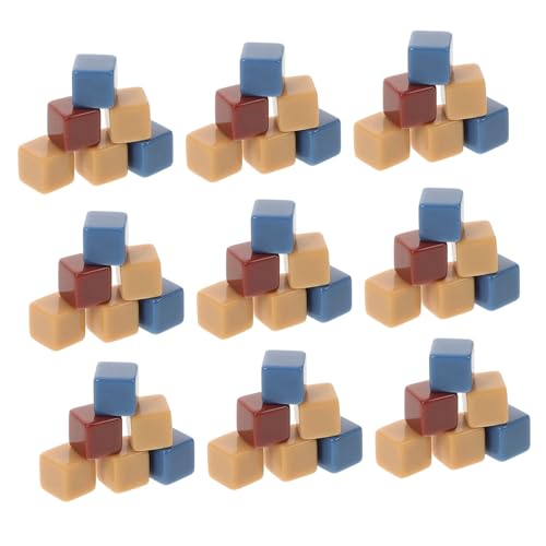 Vaguelly 150 Stück Leere Würfel aus Acryl Sechsseitige DIY Würfel für Unterricht Brettspiele und Kreative Aktivitäten für Mathe und Gruppenarbeit von Vaguelly