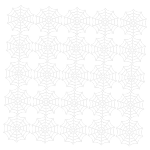 Vaguelly 150 Stück Teiliges Halloween Spinnennetz Deko aus Robustem Kunststoff mit Leuchtenden Spinnen für Drinnen und Draußen Gruselige Partyornamente für Halloween Fest und Motto Partys Vaguelly 150 Stück Teiliges Halloween Spinnennetz Deko aus Robustem Kunststoff mit Leuchtenden Spinnen für Drinnen und Draußen Gruselige Partyornamente für Halloween Fest und Motto Partys von Vaguelly