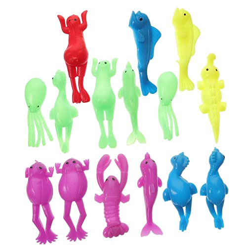 Vaguelly 15Stücke Teiliges Lustiges Tier für Weiche und Elastische Finger Spaßspielzeuge für Partys Wiederverwendbar und Leicht zu Reinigen Vaguelly 15Stücke Teiliges Lustiges Tier für Weiche und Elastische Finger Spaßspielzeuge für Partys Wiederverwendbar und Leicht zu Reinigen von Vaguelly