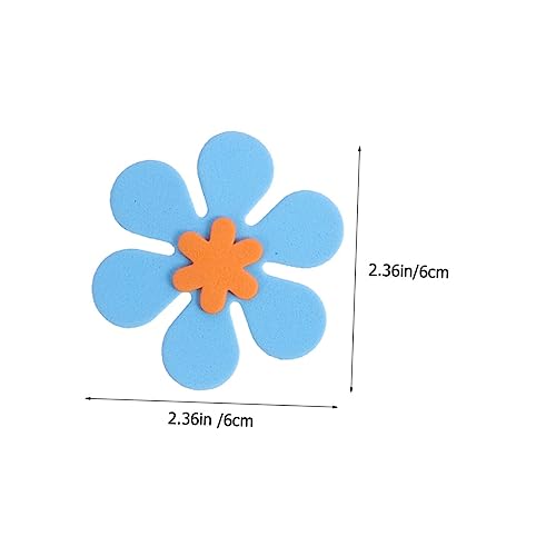 Vaguelly 160 Stück Kleine Blumenbeete Cartoon Aufkleber Blumenaufkleber Kinderaufkleber Eva Wandaufkleber Schaumstoffaufkleber Schaumstoff Blumenaufkleber Kindergarten Eva von Vaguelly