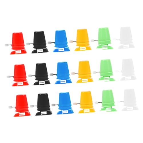 Vaguelly 18 Stück Aufziehwerk DIY Aufzieh interaktives DIY Knetspielzeug Mechanismus Roboter Aufziehspielzeug für Ostern Kern Zurückspulen Plastik von Vaguelly