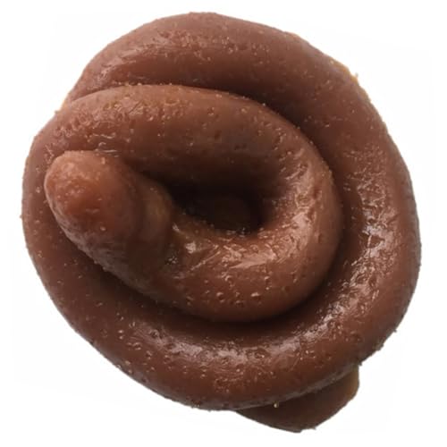 Vaguelly 1Pc Heikles Neuheit Poop Poop Streich Poop Realistische Streich Trick Poop Party Spiel Prop Realistische Poop von Vaguelly