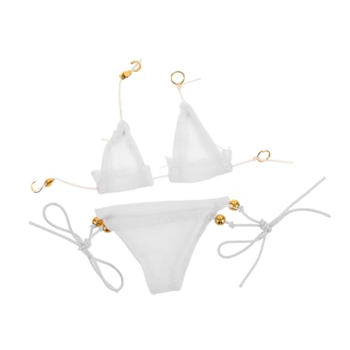 Vaguelly 1Satz Badeanzug für Puppen Bikini und Badehose für Sommer Spaß Am Strand Langlebiges und Verspieltes Design für Kreative Rollenspiele und Sommer Szenen von Vaguelly