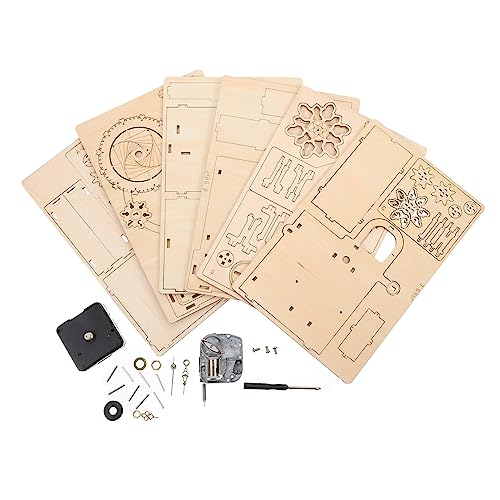 Vaguelly 1Satz DIY Holz Bleistifthalter Puzzle Musikbox Kreatives Puzzle Mit Hochwertigem Holz Langlebig Leicht Und Tragbar Für Schreibtischdekoration Und Organisation von Vaguelly