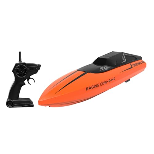 Vaguelly 1Satz Elektrisches Fernbedienungs Speedboat Für Ghz Schnelles Kreatives Bootsspielzeug Für Pool Und See Wiederaufladbar Spaß Für Jungen Und Ab Jahren von Vaguelly