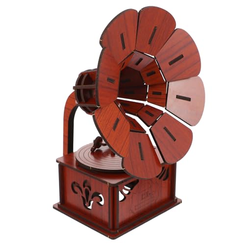 Vaguelly 1Satz Holz Grammophon Puzzle DIY Modell Für Pädagogisches Konstruktionsspielzeug Kreativität Und Fantasie Für Geburtstage Und Weihnachten Vaguelly 1Satz Holz Grammophon Puzzle DIY Modell Für Pädagogisches Konstruktionsspielzeug Kreativität Und Fantasie Für Geburtstage Und Weihnachten von Vaguelly