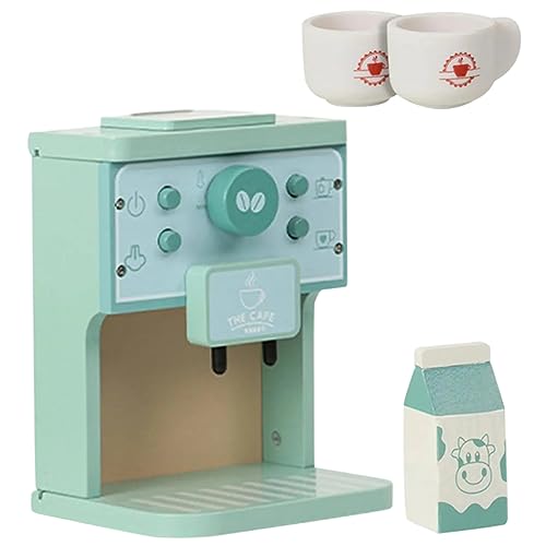 Vaguelly 1Satz Holz Kaffeemaschine für Küchenmaschine für Rollenspiele Sicheres und Langlebiges Holzspielzeug Kreativität und Kognitiven Fähigkeiten Vaguelly 1Satz Holz Kaffeemaschine für Küchenmaschine für Rollenspiele Sicheres und Langlebiges Holzspielzeug Kreativität und Kognitiven Fähigkeiten von Vaguelly