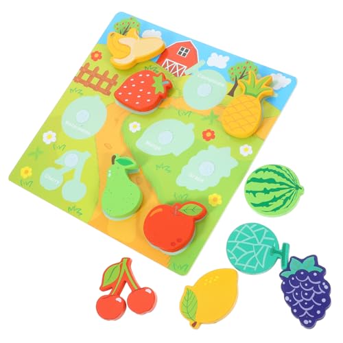 Vaguelly 1Satz Holzspielzeug Puzzle für Kleinkinder Pädagogisches Lernspielzeug Hand Auge Koordination Entwicklung von Kognitiven Fähigkeiten und Feinmotorik Vaguelly 1Satz Holzspielzeug Puzzle für Kleinkinder Pädagogisches Lernspielzeug Hand Auge Koordination Entwicklung von Kognitiven Fähigkeiten und Feinmotorik von Vaguelly