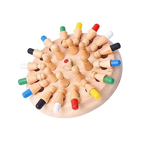 Vaguelly 1Satz Kindergedächtnisschach aus Holz Interaktives Brettspiel zur des Logischen Denkens Gedächtnisfähigkeiten für Ab Jahren Langlebig und Sicher der Anwendung Vaguelly 1Satz Kindergedächtnisschach aus Holz Interaktives Brettspiel zur des Logischen Denkens Gedächtnisfähigkeiten für Ab Jahren Langlebig und Sicher der Anwendung von Vaguelly
