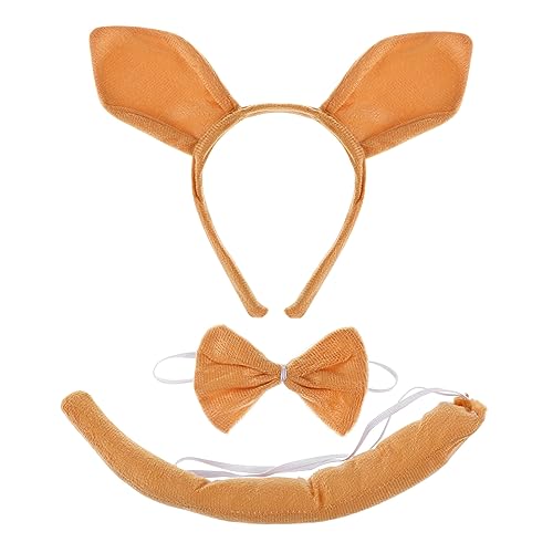 Vaguelly 1Satz Kostüm Set für Erwachsene und Tierhaarreif Fliege für Cosplay Partys und Geburtstagsfeiern Lustige Tierkostüm Accessoires für Karneval und Festivals Vaguelly 1Satz Kostüm Set für Erwachsene und Tierhaarreif Fliege für Cosplay Partys und Geburtstagsfeiern Lustige Tierkostüm Accessoires für Karneval und Festivals von Vaguelly
