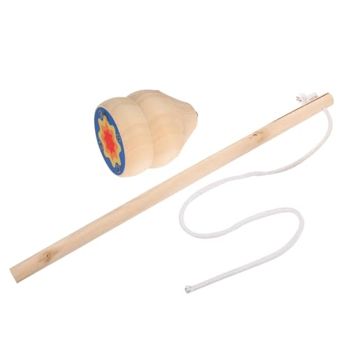 Vaguelly 1Satz Lernspielzeug Aus Holz Traditionelles Gyro Mit Für Tragbares Kreiselspielzeug Fördert Kreativität Und Hand Augen Koordination Natürliche Farben Vaguelly 1Satz Lernspielzeug Aus Holz Traditionelles Gyro Mit Für Tragbares Kreiselspielzeug Fördert Kreativität Und Hand Augen Koordination Natürliche Farben von Vaguelly