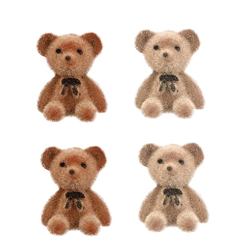 Vaguelly Bär Bowknot Tasche Für Stofftiere 4pcs Beflockung Mini Bär Puppe Zubehör Vaguelly Bär Bowknot Tasche Für Stofftiere 4pcs Beflockung Mini Bär Puppe Zubehör von Vaguelly