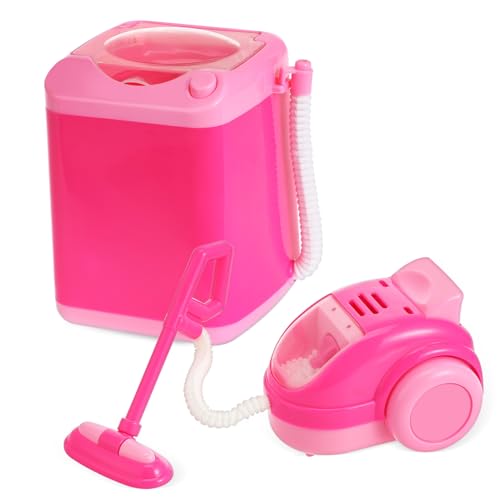 Vaguelly 1Satz Mini Küchen mit Spielzeugsauger und Waschmaschine Realistische Funktionen für Kreative Rollenspiele für Verantwortung und Sauberkeit zu Lernen Vaguelly 1Satz Mini Küchen mit Spielzeugsauger und Waschmaschine Realistische Funktionen für Kreative Rollenspiele für Verantwortung und Sauberkeit zu Lernen von Vaguelly