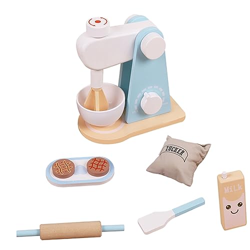 Vaguelly 1Satz Mixer Set aus Holz Lernspielzeug für Realistisches Küchenspielzeug für Rollenspiele und Kreative Entwicklung für Jungen und Jahren Vaguelly 1Satz Mixer Set aus Holz Lernspielzeug für Realistisches Küchenspielzeug für Rollenspiele und Kreative Entwicklung für Jungen und Jahren von Vaguelly