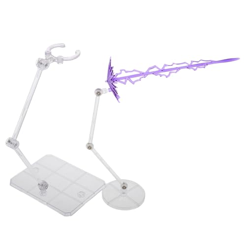 Vaguelly 1Satz Modellmontagehalter Energieeffekt Figur Basis für Modelle Vitrine für Actionfiguren mit Ständern SciFi Design und Vielseitige Basteloptionen Vaguelly 1Satz Modellmontagehalter Energieeffekt Figur Basis für Modelle Vitrine für Actionfiguren mit Ständern SciFi Design und Vielseitige Basteloptionen von Vaguelly