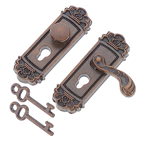 Vaguelly 1Satz Retro Türverschlüsse Für Puppenhäuser Teiliges Detailreiche Dekoration Für Micro Landschaften Spielzeuge Für Fantasievolles Gestalten Vaguelly 1Satz Retro Türverschlüsse Für Puppenhäuser Teiliges Detailreiche Dekoration Für Micro Landschaften Spielzeuge Für Fantasievolles Gestalten von Vaguelly
