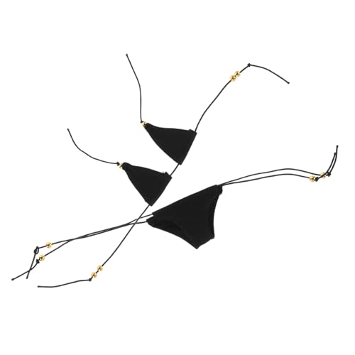 Vaguelly 1Satz Stilvolle Bikini für Miniaturpuppen Sommer Actionfiguren Kleidung für Strand und Pool Szenarien Puppenzubehör von Vaguelly