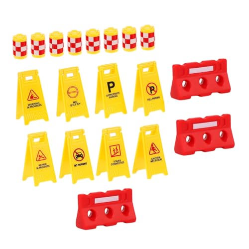 Vaguelly 1Satz Teiliges Verkehrszeichen Spielzeugset für Gelber Absperrungen Förmigen Warnschildern und Roten Wasserbarrieren Fördert Spielerisches Lernen Vaguelly 1Satz Teiliges Verkehrszeichen Spielzeugset für Gelber Absperrungen Förmigen Warnschildern und Roten Wasserbarrieren Fördert Spielerisches Lernen von Vaguelly