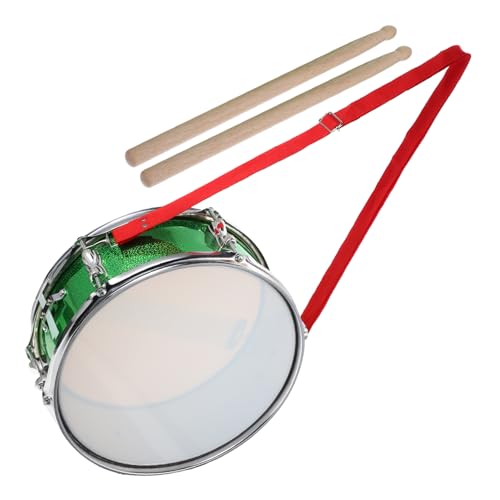 Vaguelly 1Satz Trommel Hochwertige Snare Drum Für Kleine Musiker Verstellbare Doppelschnarrtrommel Für Anfänger von Vaguelly