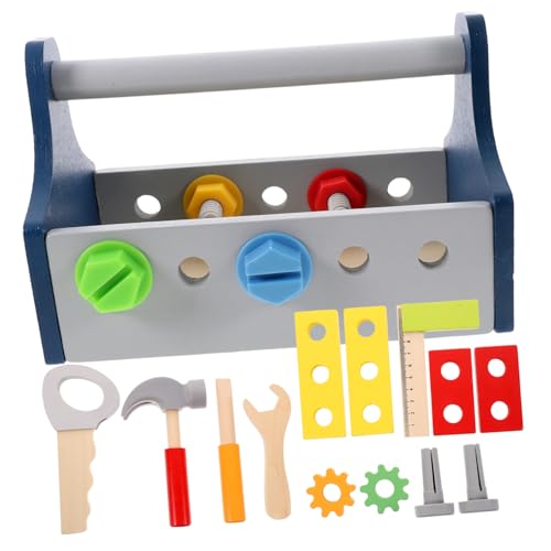 Vaguelly 1Satz Werkzeugspielzeug Für Kleinkinder Robustes DIY Für Frühe Bildung Sicher Und Langlebig Fördert Kreativität Und Soziale Fähigkeiten Für Jungen Und Ab von Vaguelly