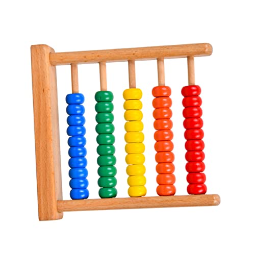 Vaguelly Pädagogisches Perlenspielzeug Für Kinder Mathematik-abakus Für Die Kognitive Entwicklung 5 Holz-abakus Fein Polierte Kanten Vaguelly Pädagogisches Perlenspielzeug Für Kinder Mathematik-abakus Für Die Kognitive Entwicklung 5 Holz-abakus Fein Polierte Kanten von Vaguelly