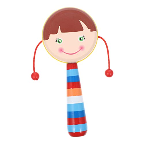 Vaguelly 1Stk Affenspielzeug Weihnachtsklingel interaktives Spielzeug kinderinstrumente Kinderspielzeug Spielzeug für Kleinkinder pädagogisches Spielzeug Säuglingsspielzeug hölzern von Vaguelly
